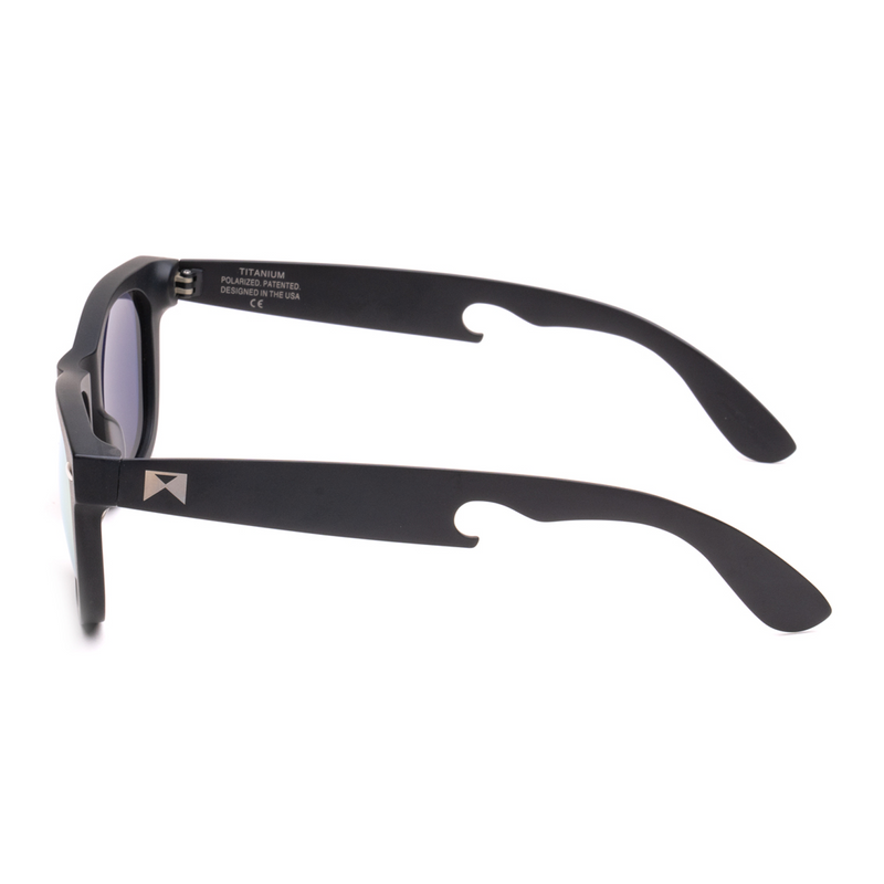 Titanium Sunglasses with Bottle Opener by William Painter